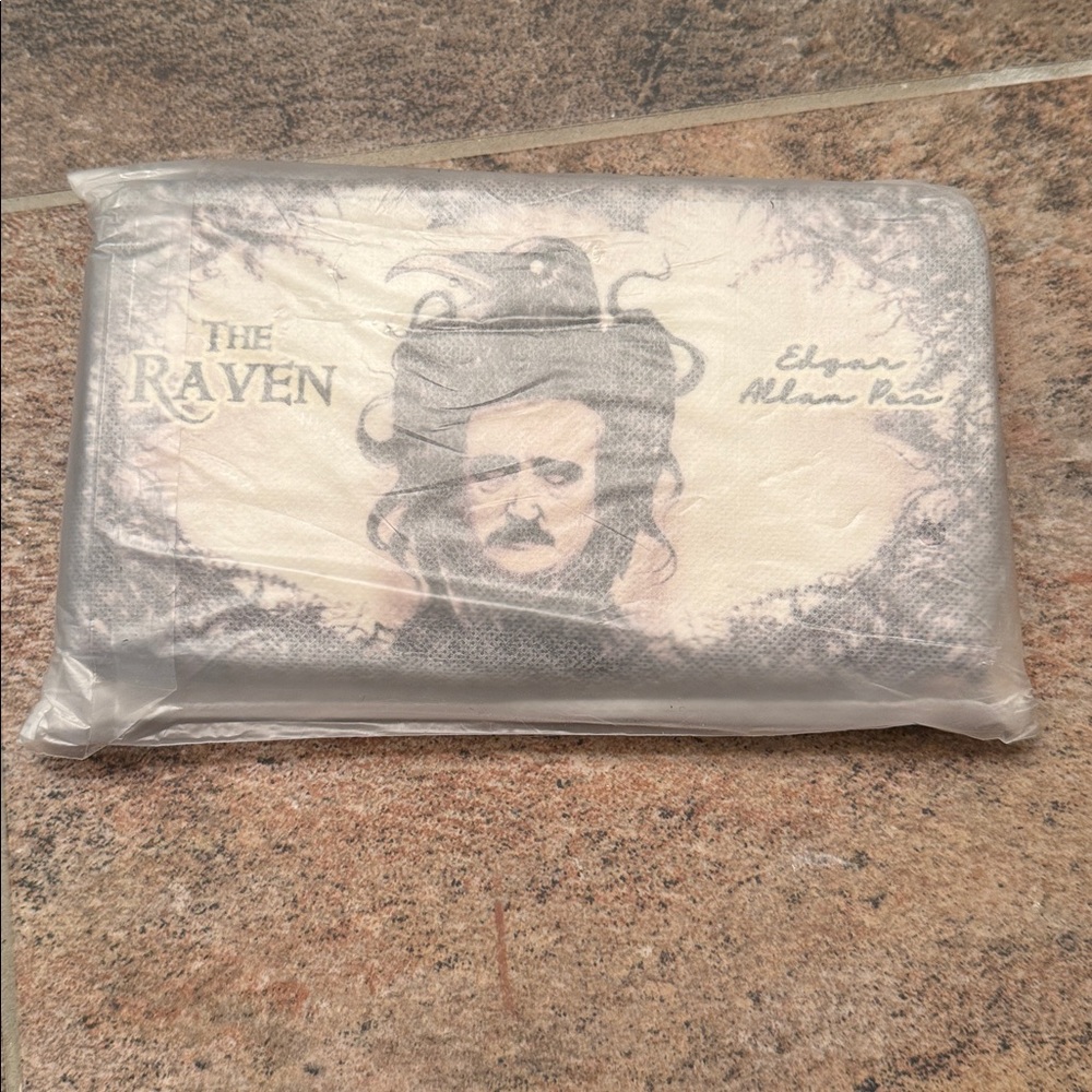 Lettoria Vegan Edgar Allen Poe Wallet - Picture 7 of 8